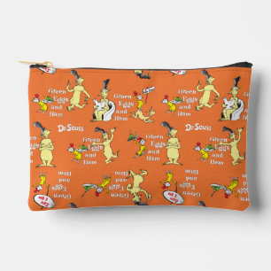 Dr. Seuss Grüne Eier mit Schinken Charakter-Muster Zubehörtasche