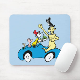 Dr. Seuss Grüne Eier mit Schinken Charaktere im Au Mousepad