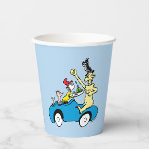 Dr. Seuss Grüne Eier mit Schinken Charaktere im Au Pappbecher