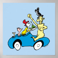 Dr. Seuss Grüne Eier mit Schinken Charaktere im Au