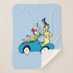 Dr. Seuss Grüne Eier mit Schinken Charaktere im Au Sherpadecke