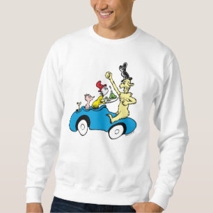 Dr. Seuss Grüne Eier mit Schinken Charaktere im Au Sweatshirt