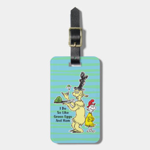 Dr. Seuss Grüne Eier mit Schinken Freund & Sam Gepäckanhänger