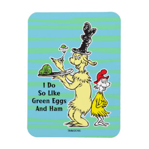 Dr. Seuss   Grüne Eier mit Schinken   Freund & Sam Magnet