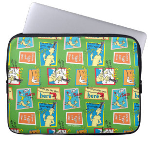 Dr. Seuss Grüne Eier mit Schinken Geschichte Zitat Laptopschutzhülle