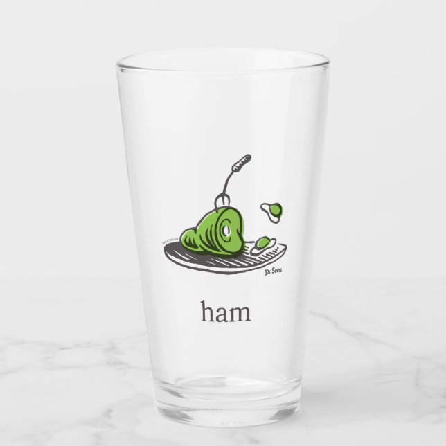 Dr. Seuss | Grüne Eier mit Schinken Glas (Vorderseite)