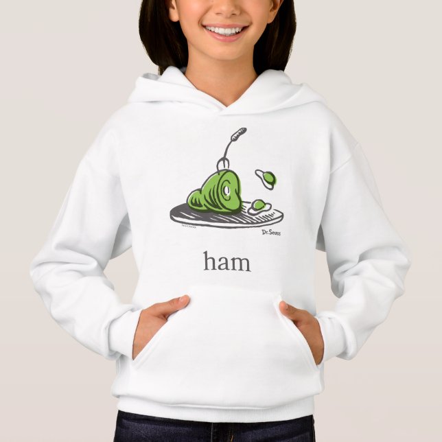 Dr. Seuss | Grüne Eier mit Schinken Hoodie (Vorderseite)