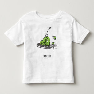 Dr. Seuss   Grüne Eier mit Schinken Kleinkind T-shirt