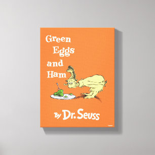 Dr. Seuss Grüne Eier mit Schinken Leinwanddruck