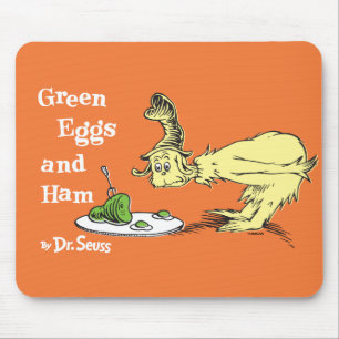 Dr. Seuss Grüne Eier mit Schinken Mousepad