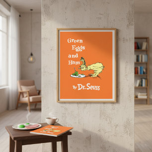 Dr. Seuss Grüne Eier mit Schinken Poster