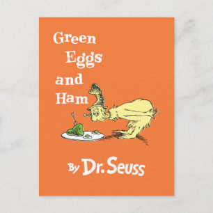 Dr. Seuss Grüne Eier mit Schinken Postkarte