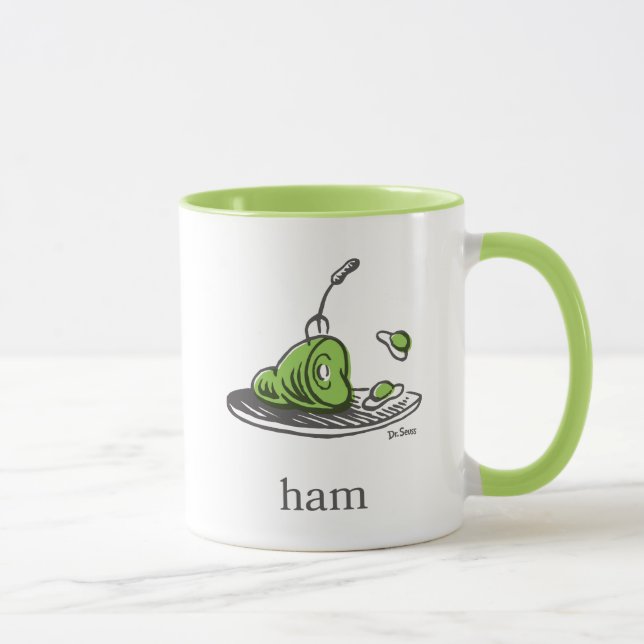 Dr. Seuss | Grüne Eier mit Schinken Tasse (Rechts)