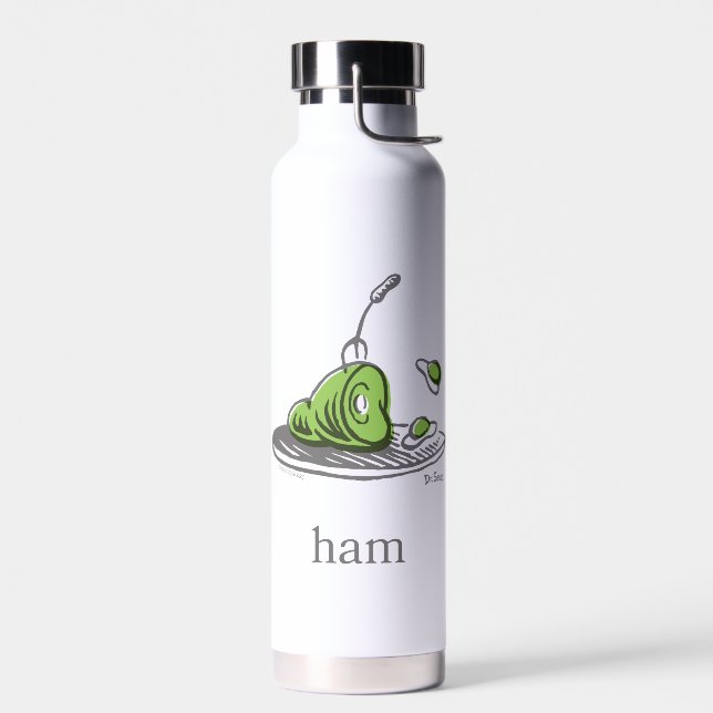 Dr. Seuss | Grüne Eier mit Schinken Trinkflasche (Links)