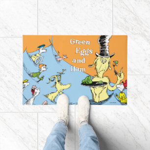 Dr. Seuss Grüne Eier mit Schinken Wasserszene Fußmatte