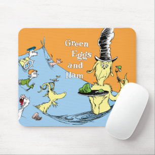Dr. Seuss Grüne Eier mit Schinken Wasserszene Mousepad