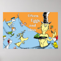Dr. Seuss Grüne Eier mit Schinken Wasserszene