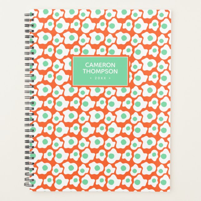 Dr. Seuss | Grüne Eier und Hammsymbol Planer (Vorderseite)