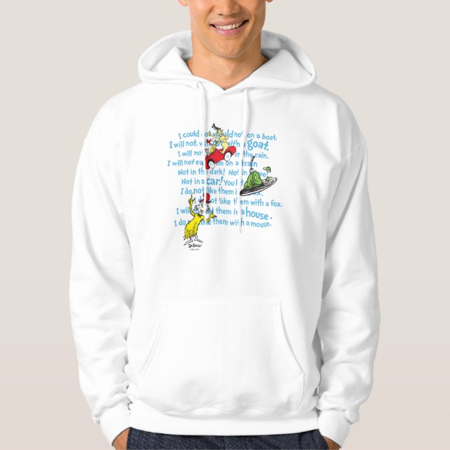 Dr. Seuss | Grüne Eier und Schinken Storybook Must Hoodie (Vorderseite)
