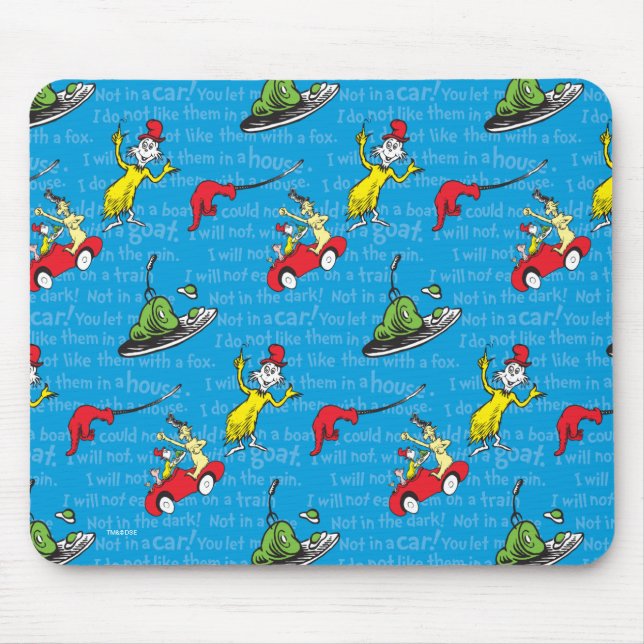 Dr. Seuss | Grüne Eier und Schinken Storybook Must Mousepad (Vorne)