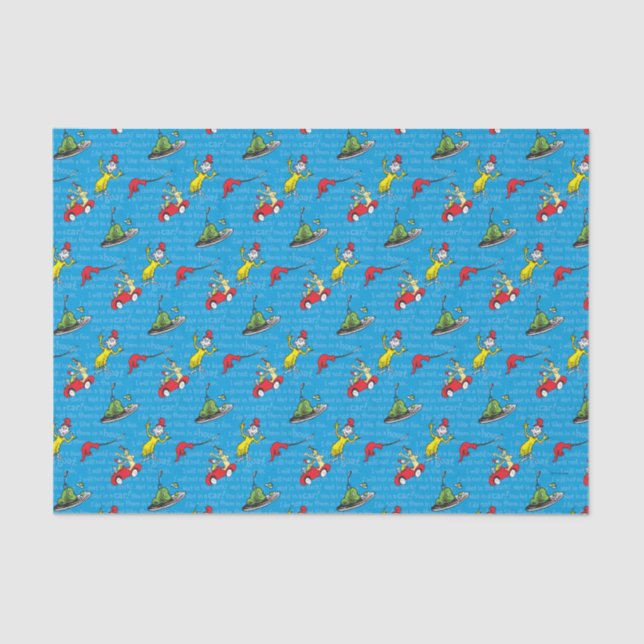 Dr. Seuss | Grüne Eier und Schinken Storybook Must Seidenpapier (Vorderseite)