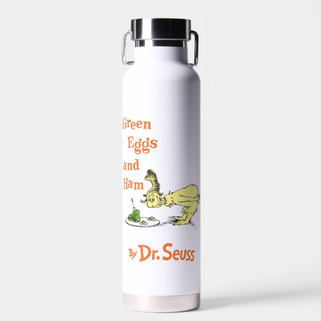 Dr. Seuss | Grüne Eier und Schinken Trinkflasche (Vorne)