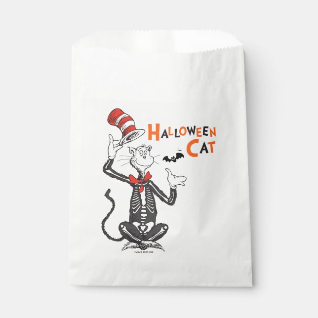 Dr. Seuss | Halloween Cat in the Hat Geschenktütchen (Vorderseite)