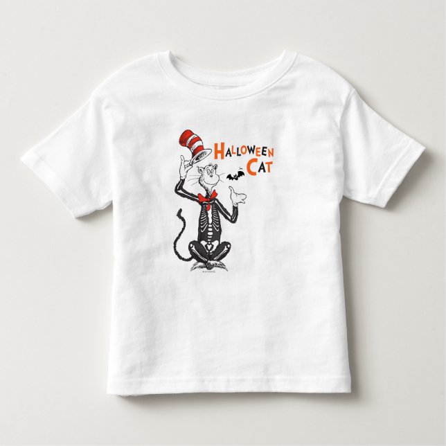 Dr. Seuss | Halloween Cat in the Hat Kleinkind T-shirt (Vorderseite)