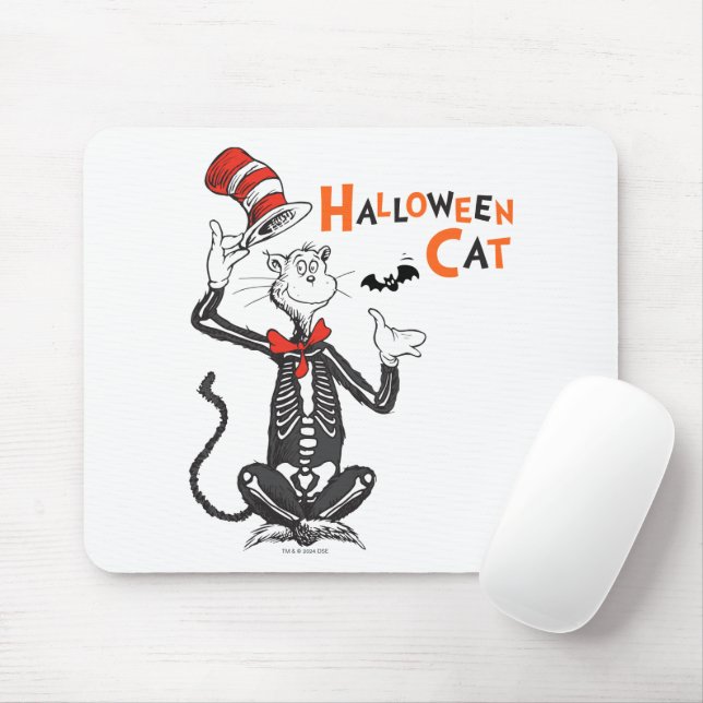 Dr. Seuss | Halloween Cat in the Hat Mousepad (Mit Mouse)