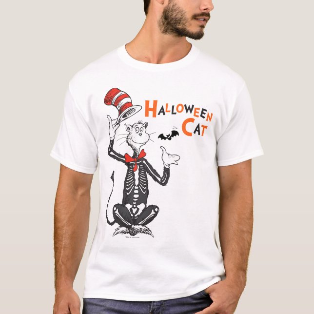 Dr. Seuss | Halloween Cat in the Hat T-Shirt (Vorderseite)