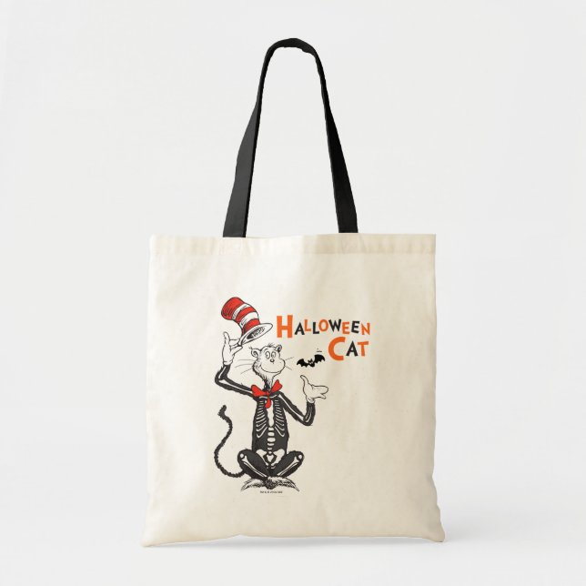 Dr. Seuss | Halloween Cat in the Hat Tragetasche (Vorne)