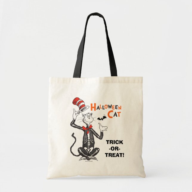 Dr. Seuss | Halloween Cat in the Hat Tragetasche (Vorne)