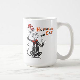 Dr. Seuss Halloween-Katze im Hut Kaffeetasse