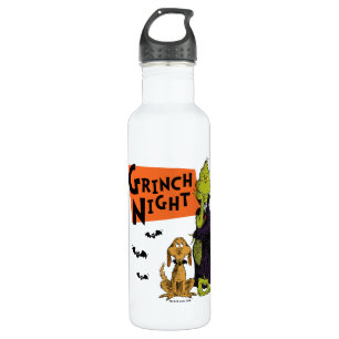 Dr. Seuss   Hallowen Grinch Night Graphic Edelstahlflasche