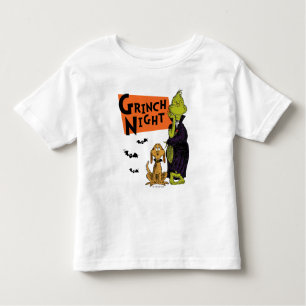 Dr. Seuss   Hallowen Grinch Night Graphic Kleinkind T-shirt