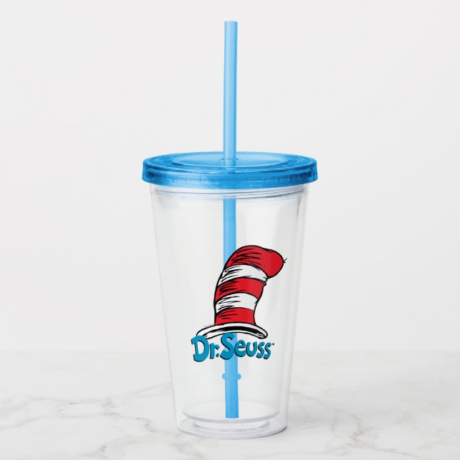 Dr. Seuss Hat Logo Acryltrinkbecher (Vorderseite)