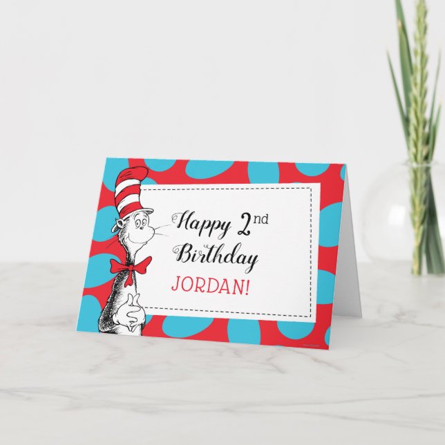 Dr. Seuss | Herzlichen Glückwunsch zum Geburtstag! Karte (Vorderseite)