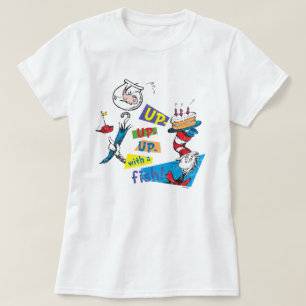 Dr. Seuss Hoch, hoch, hoch mit einem Fisch T-Shirt
