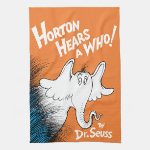 Dr. Seuss   Horton hört A Who the Book Geschirrtuch
