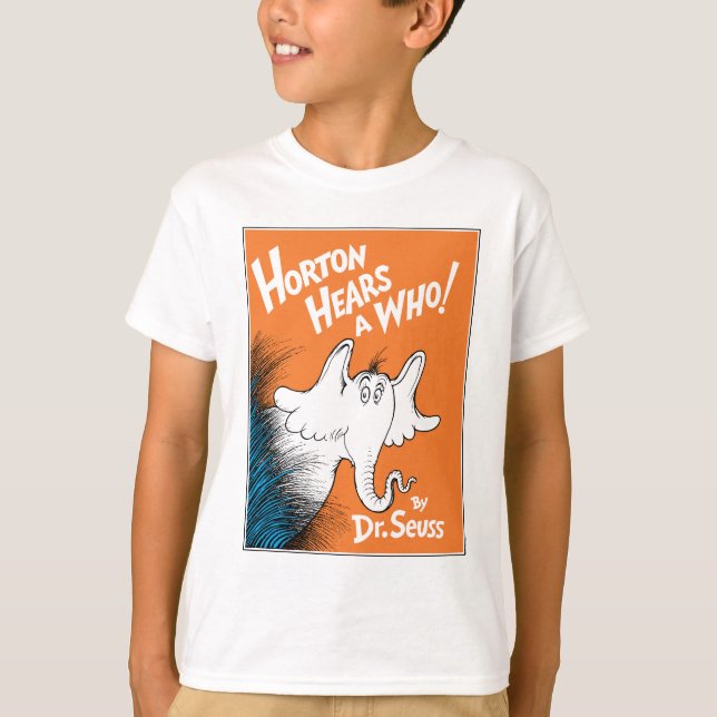 Dr. Seuss | Horton hört A Who the Book T-Shirt (Vorderseite)