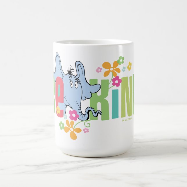 Dr. Seuss Horton Hört Ein Hu | Sei Freundlich Kaffeetasse (Mittel)