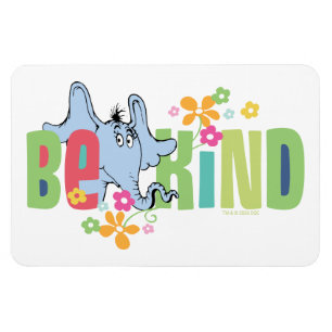 Dr. Seuss Horton Hört Ein Hu Sei Freundlich Magnet
