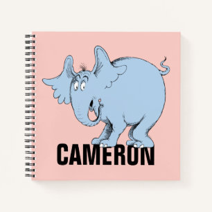 Dr. Seuss Horton hört ein Huu Notizbuch