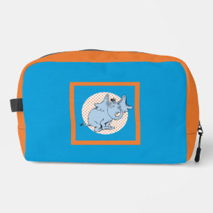 Dr. Seuss Horton Hört Ein Huu Orangefarbene Tupfen Waschbeutel