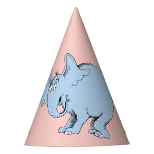 Dr. Seuss Horton hört ein Huu Partyhütchen