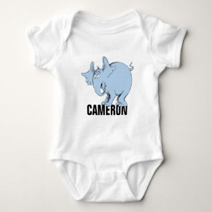 Dr. Seuss Horton hört ein Wer ist da Baby Strampler