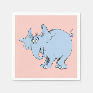 Dr. Seuss Horton hört ein Wer ist da Serviette