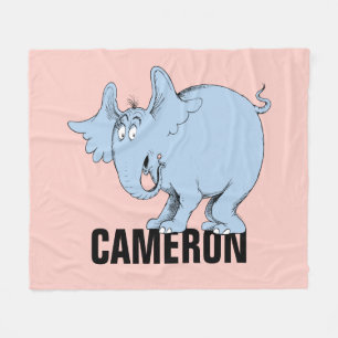 Dr. Seuss Horton Hört Wen Fleecedecke