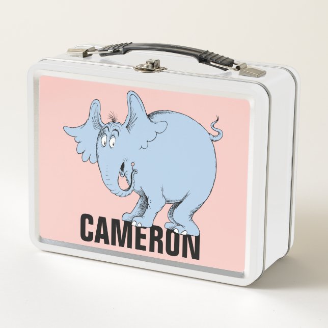 Dr. Seuss | Horton Hört Wen Metall Brotdose (Vorderseite)