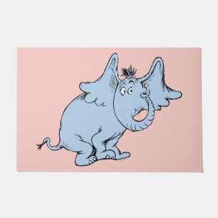 Dr. Seuss Horton Seitenblick Fußmatte